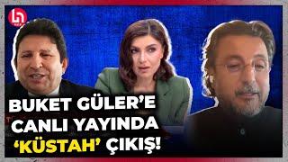 TÜRES Başkanı Ramazan Bingöl'den Buket Güler'e canlı yayında küstah çıkış! İşte o gergin anlar...