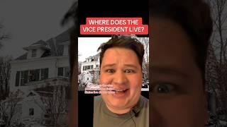 WHERE DOES THE VICE PRESIDENT LIVE #history #whitehouse #president #vp #vicepresident #washingtondc