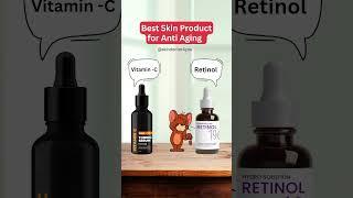 Best skin product for anti aging "Vitamin C or Retinol? #antiagingsolutions #antiagingfacecream