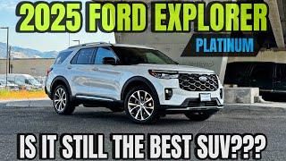 Refreshed 2025 Ford Explorer Platinum: Check Out The New Interior And Unique Features!