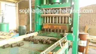 hydraulic barbecue charcoal briquette making machine for hexagonal shape