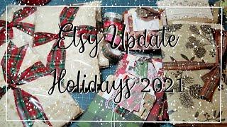 Etsy Update Holidays 2021 | Sweet Bee Paper Co | Etsy Listings | Christmas Gifts