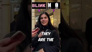 ARMY or BLINK? who is more POPULAR in KPOP? #btsarmy #blink #bts #lisa #kimtaehyung #v #blackpink