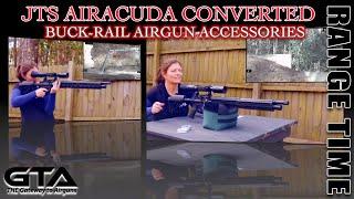 BUCK RAIL & JTS AIRACUDA STANDARD – Range Time – Gateway to Airguns