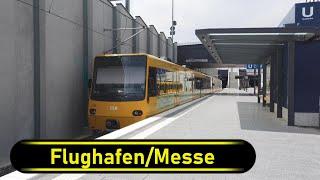 Stadtbahn Station Flughafen/Messe - Stuttgart  - Walkthrough 