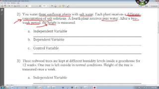 How to Identify Independent & Dependent Variable