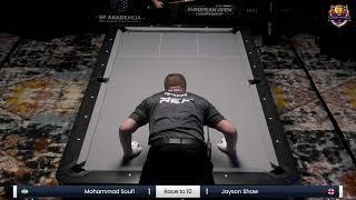 Jayson Shaw vs Mohammad Soufi | Race to 10 | European Open #kingdombilliardstv #9ballpool