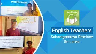 Sri Lanka | ReadToMe® In Class | Sabaragamuwa Province