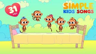 MIX Five Little Monkeys - Songs For Children - Compilation