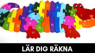 Lär Dig Räkna från 1-26 | Siffror | Lek med Barnens ABC | Utbildande Barnprogram