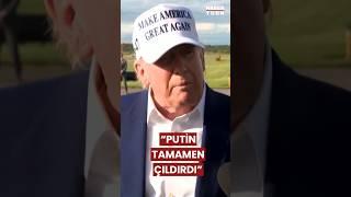 ABD Başkanı Trump'tan Putin'e Eleştiri!