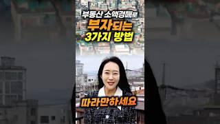 부동산 소액경매로 부자되는 3가지 방법! 따라만 하세요~^^ l 월세모닝콜 TV 세연쌤