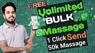 Free WhatsApp bulk massage Websender | Reach your business to 50k people in one click 2024 |