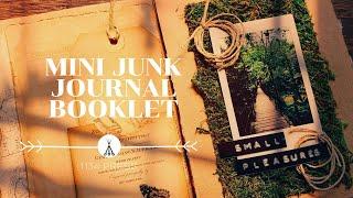 Mini Booklet for Your Junk Journal  | How to Make a Junk Journal pt. 2 | 1134Press