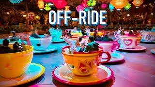 OFF RIDE: Mad Tea Party | Disneyland Teacups Ride