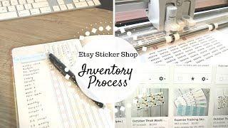 Inventory | Etsy Sticker Shop | Determining Inventory & Maintaining |