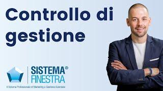 Controllo di gestione azienda di serramenti o showroom di porte finestre