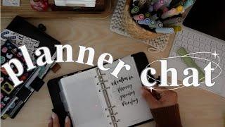 planner chat | how it's going in the systems I am using