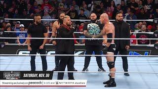 WWE 9 March 2025 Goldberg Returns & Spears Solo Sikoa & Bloodline, highlights | Review