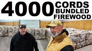 4000 CORDS of BUNDLED FIREWOOD!