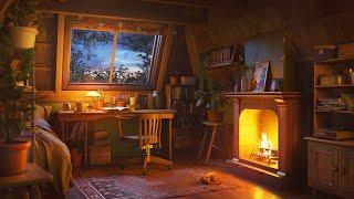 Rainy Attic Ambience with Thunder Sounds for Sleeping, Study and Relaxation