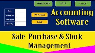 Accounting Software | Automatic Inventory management System | Sale Purchase  Stock | Learning Center