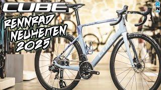 Cube 2025 road bikes: Cube Attain, Cube Agree, Cube Nuroad