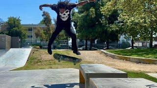 This is how I learned to backside tail backside flip #skateboarding