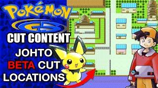 The Beta Maps of Pokemon Gold and Silver PART 2 | Pokemon Cut Content