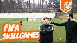 FIFA SKILL GAMES IN REAL LIFE ft VVBASVV & FC ROELIE