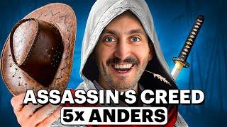 Assassin's Creed in 5 anderen Styles