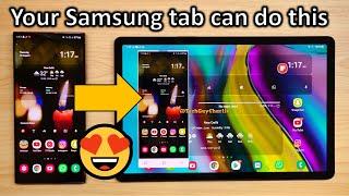 Try this if you've got a Samsung Tab and a Galaxy Smartphone