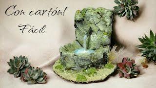 DIY/ Fuente en Miniatura para decorar Belenes, maquetas o dioramas