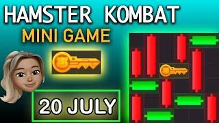 Hamster Kombat - DAY 2 Easy Solve Mini Game Challenge for KEY - 20 JULY NEW