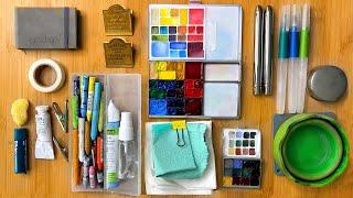 ART SUPPLIES FOR TRAVEL  Pack With Me for EUROPE!