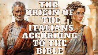 THE ORIGINS OF ITALIANS ACCORDING TO HISTORY, GENETICS, AND THE BIBLE