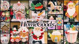  HUGE HOMEGOODS Christmas Shop With Me!! Christmas Decor Shop With Me! Cozy Christmas Ideas!!