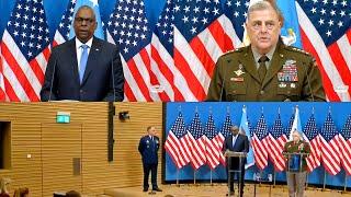 Breaking News: Gen. Milley & Sec. Austin Speak on Ukraine Defense