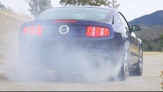 Drifting w/ Vaughn Gittin Jr & Ford Mustang GT 5.0L - Burnouts, doughnuts, j-turns, awesome driving