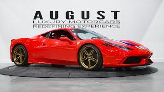 2015 Ferrari 458 Speciale Sold By August Motorcars