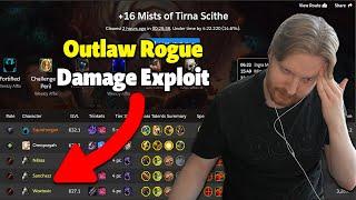 Mythic+ Exploit in Progress - Outlaw Rogue to time World First Keys