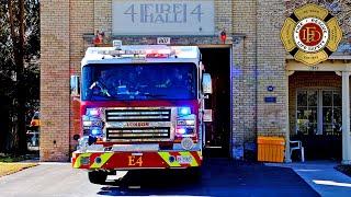 STATION TONES - London Fire, NEW Engine 4 Responding