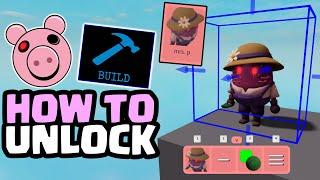 HOW TO UNLOCK MRS P NPC IN PIGGY BUILD MODE [FULL GUIDE]