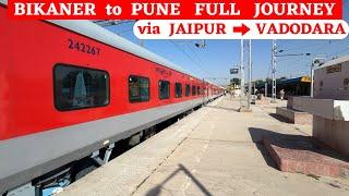 Bikaner to Pune Full Journey in a Special Train via Jaipur