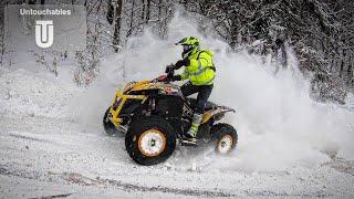 Frozen Rush  Snow Ice Race ️️ATV SSV QUAD MOTO️"Băiuț, Maramureș" Day 1