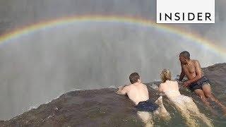 Swim To The Edge Of A Waterfall At Devil's Pool