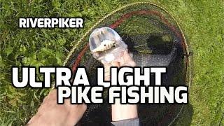 Ultra light lure fishing for pike (video 18)