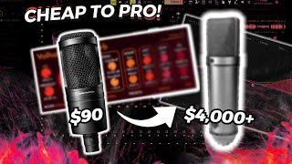 HOW TO MAKE YOUR CHEAP MIC SOUND PRO!