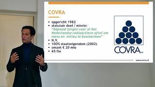 Is kernafval een onopgelost probleem? door Ewoud Verhoef - technisch directeur COVRA