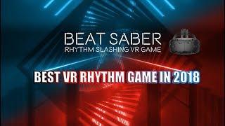 BeatSaber Gameplay - Training to Became a Rhythm Jedi - HTC VIVE (VIRTUAL REALITY) with GTX 1060